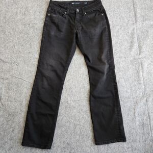 BKE Buckle Jake Straight Denim Jeans Men's 30x32 Black Stretch Distressed Preppy